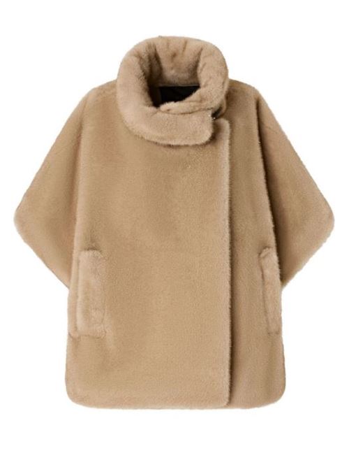 Cappa in ecopelliccia beige Pinko Pinko | 103837-A2PI.C60
